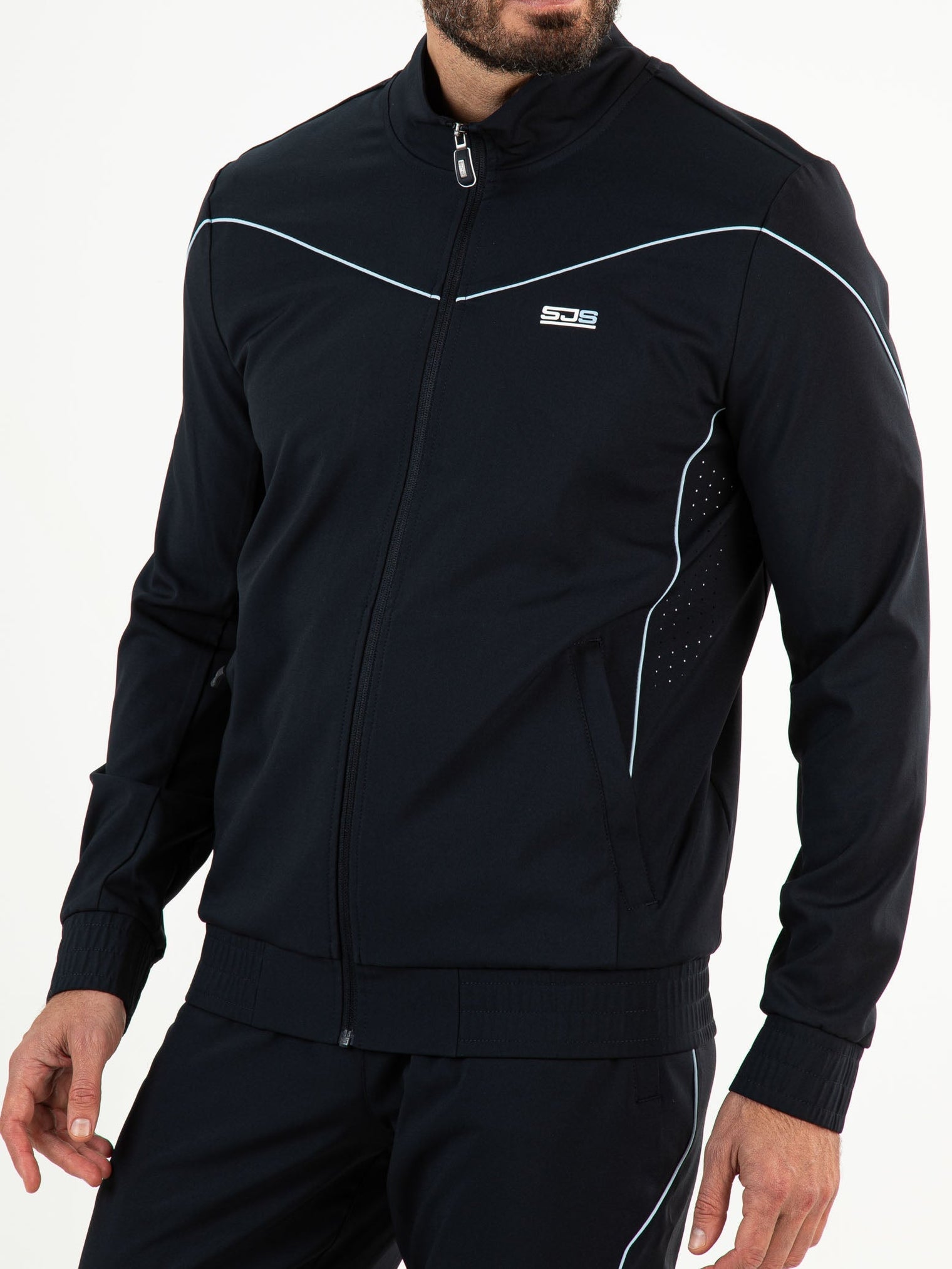 AVI Dark Blue - Man jacket - Tenniskleding - Blauw