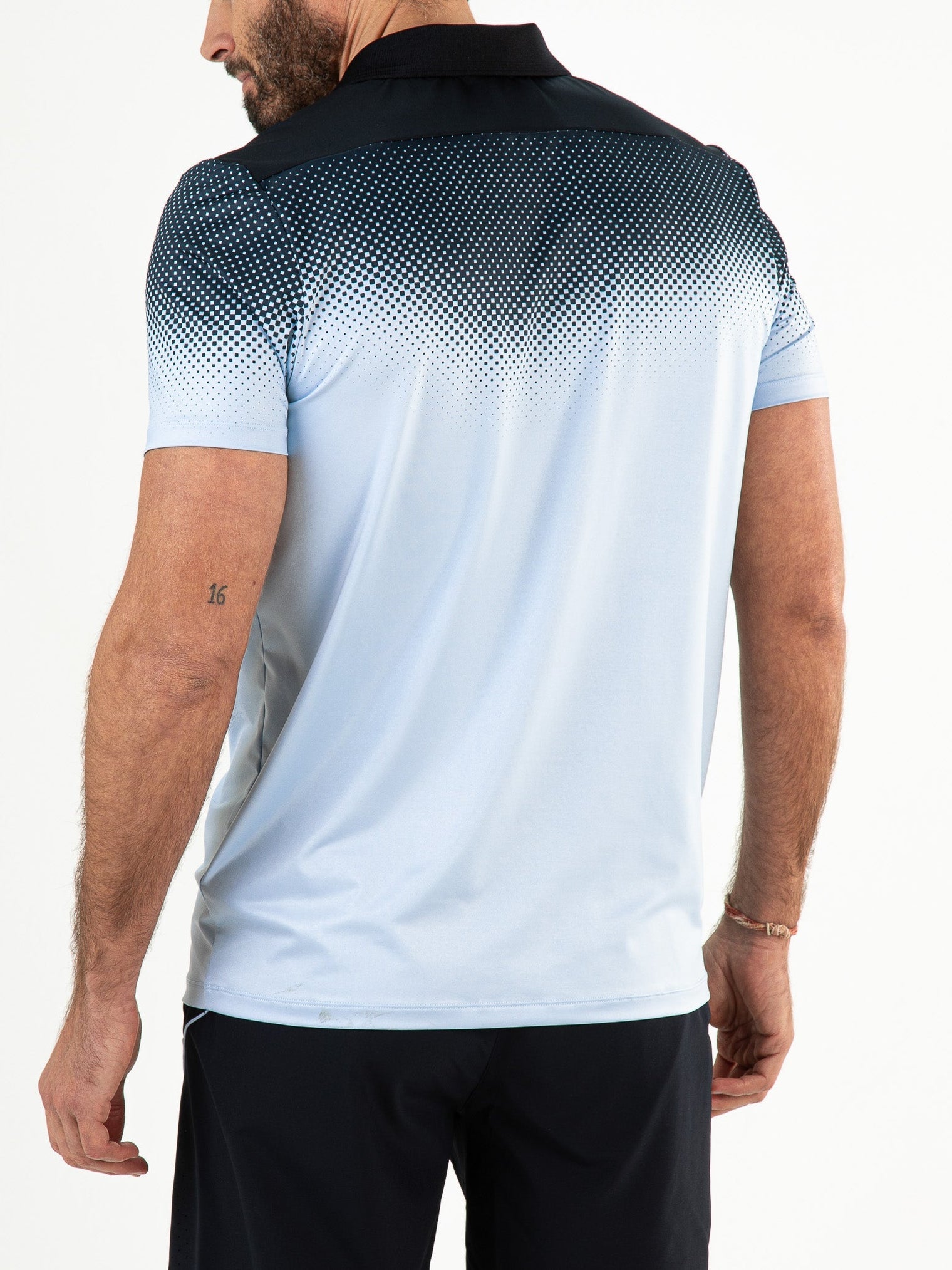 CASS Powder Blue - Man polo - Tenniskleding - Blauw