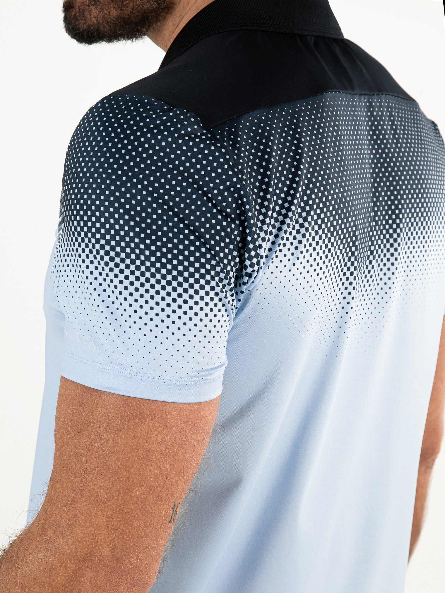 CASS Powder Blue - Man polo - Tenniskleding - Blauw