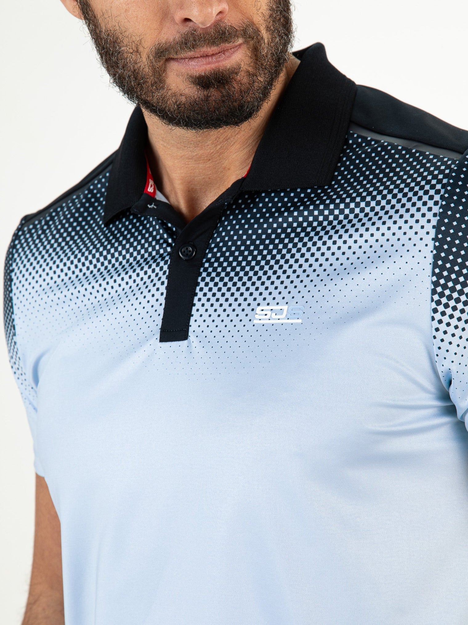 CASS Powder Blue - Man polo - Tenniskleding - Blauw