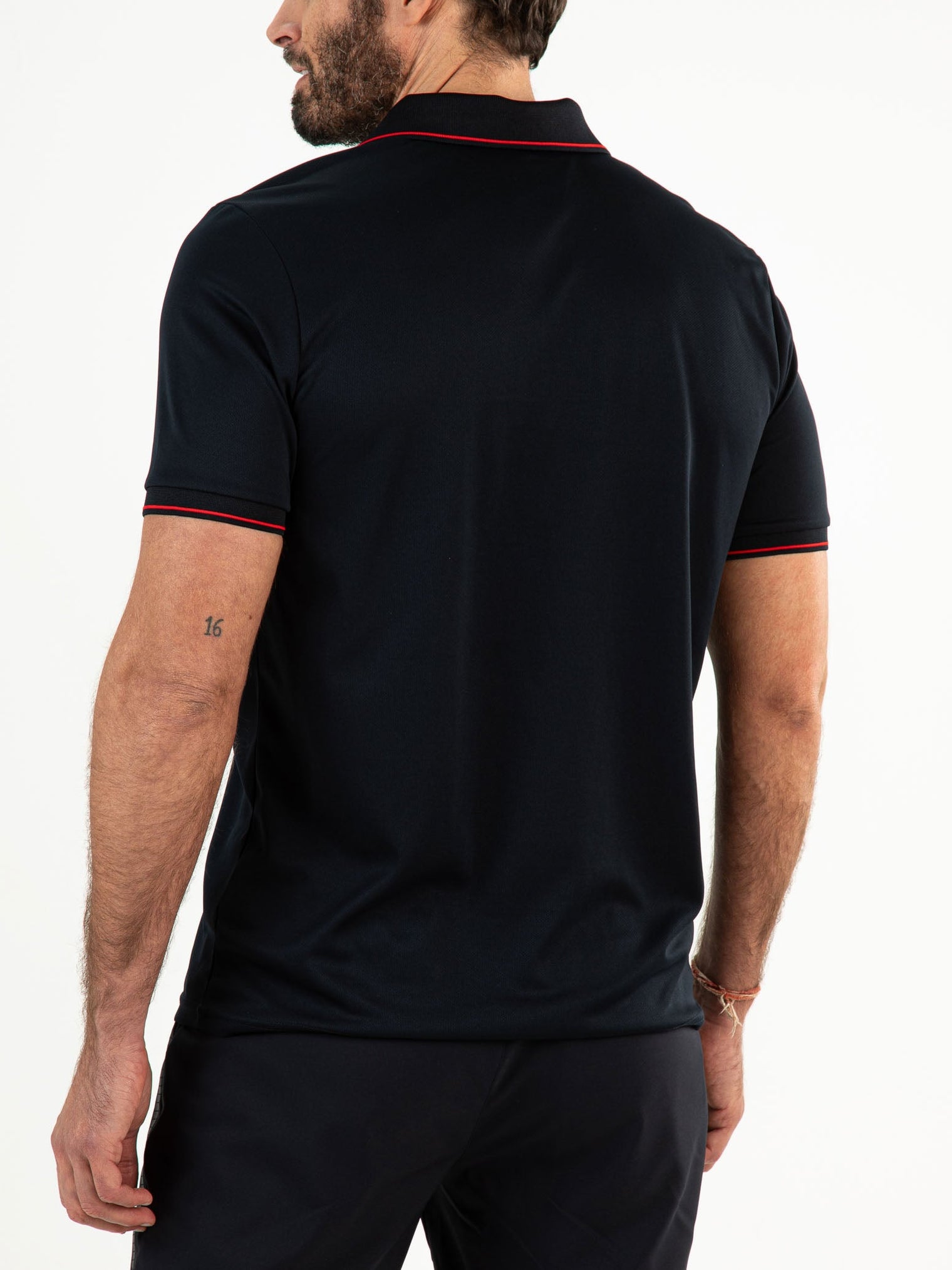 CISCO Dark Blue - Man polo - Tenniskleding - Blauw