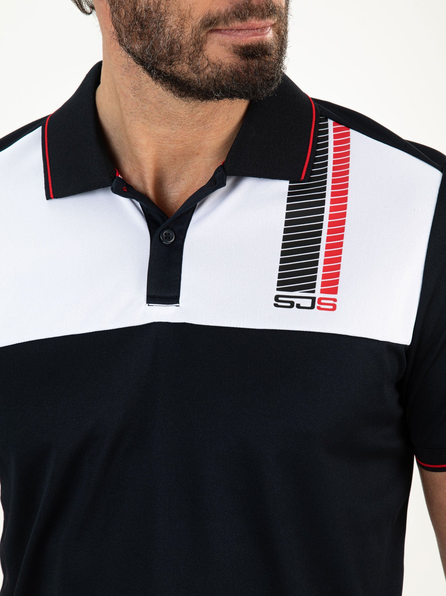 CISCO Dark Blue - Man polo - Tenniskleding - Blauw