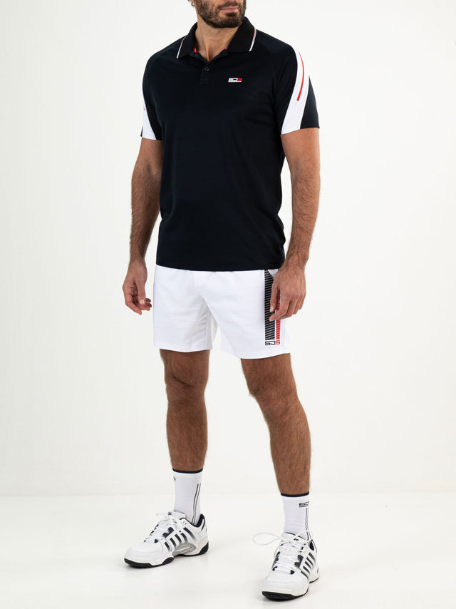 CLIFFORT Dark Blue - Man polo - Tenniskleding - Blauw