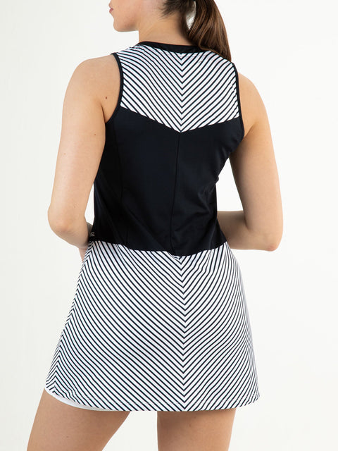 GIANNA Dark Blue - Lady dress - Tenniskleding - Blauw