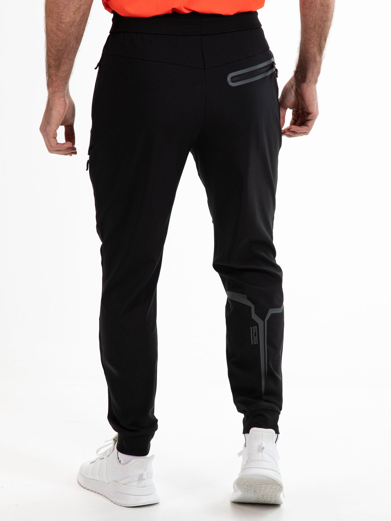 NEWTON Black - Man pants - Fitnesskleding - Zwart
