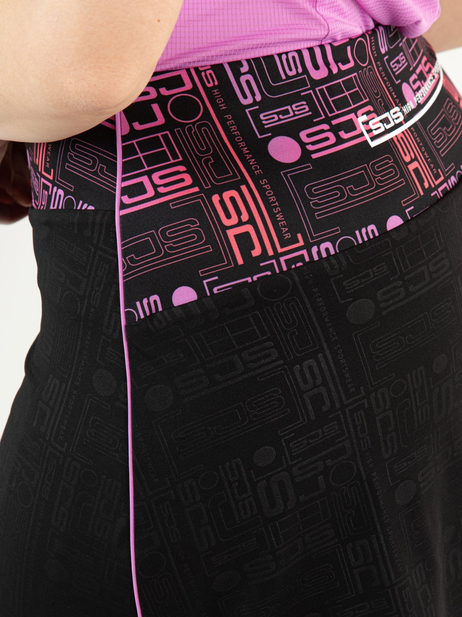 OFFRA Black - Lady Skort - Padelkleding - Zwart