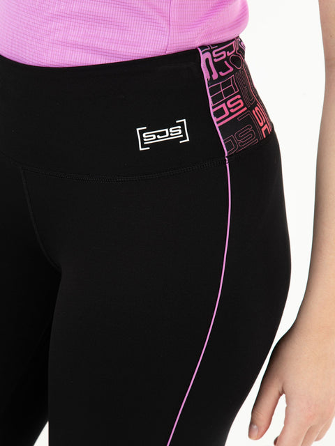 YVA Black - Lady tights - Padelkleding - Zwart