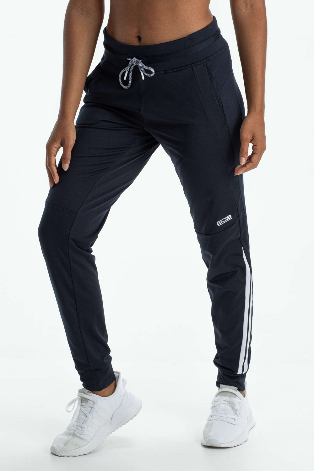 donker blauwe tennisbroek voor vrouwen