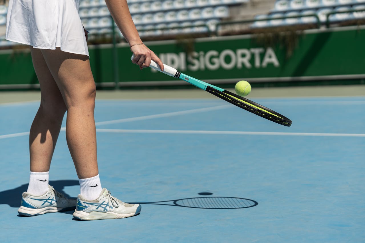 vrouwelijke tennisspeelster