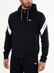 ANGUS Dark Blue - Man Hooded jacket - Tenniskleding - Blauw