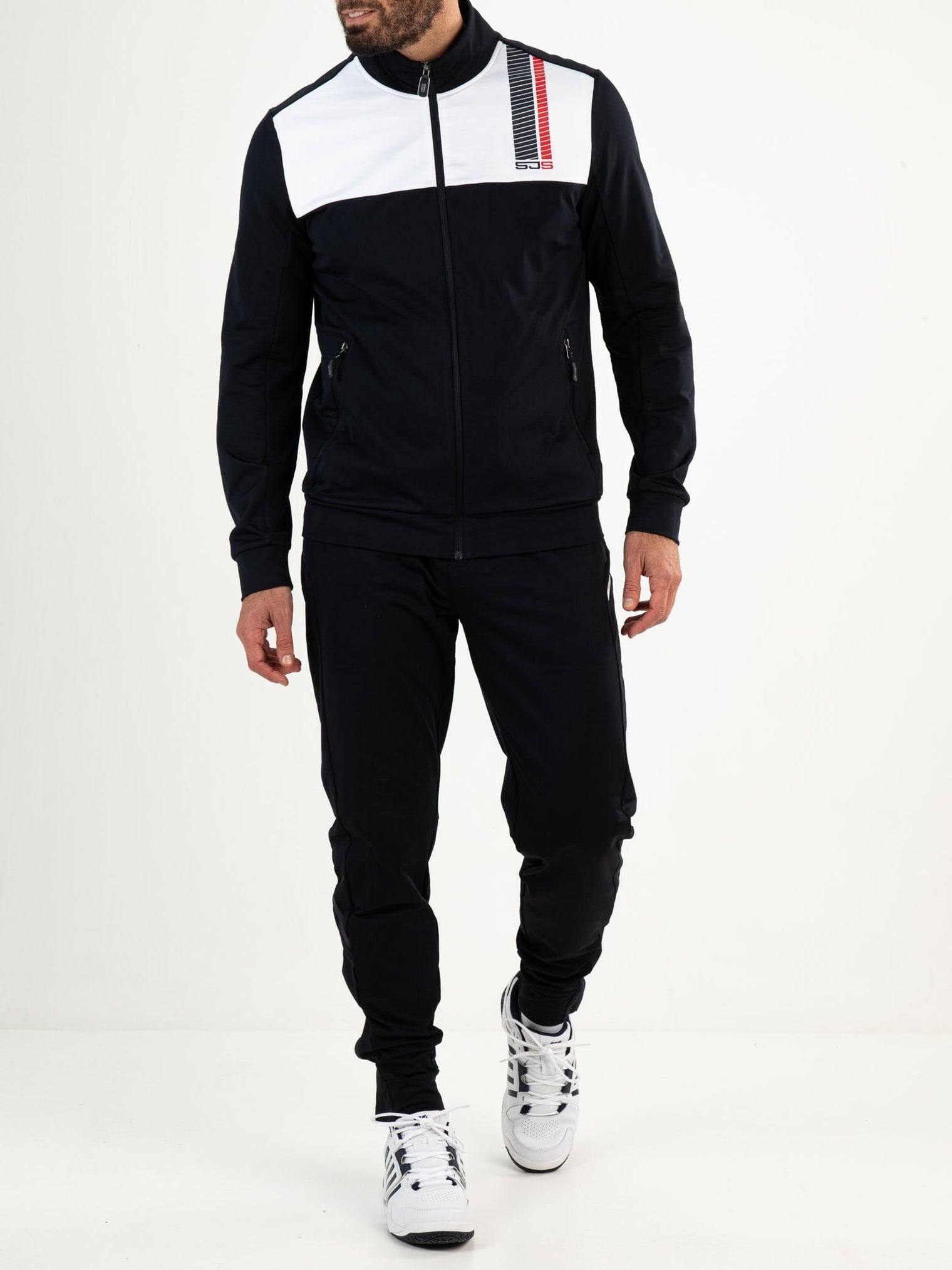 ARMIN Dark Blue - Man jacket - Tenniskleding - Blauw