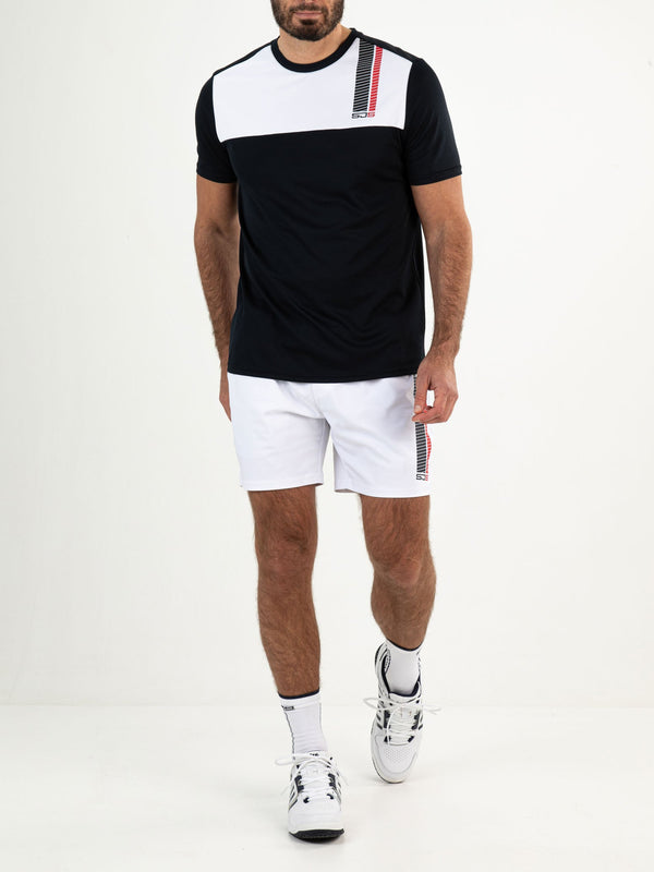 BAY Dark Blue - Man tee - Tenniskleding - Blauw