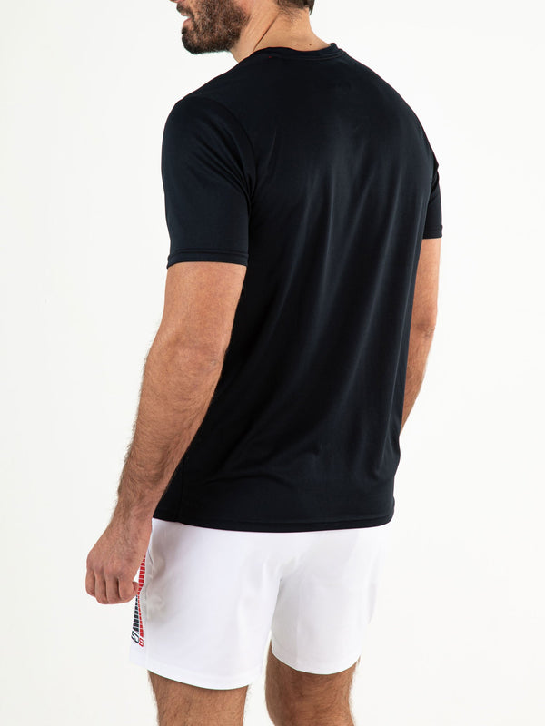 BAY Dark Blue - Man tee - Tenniskleding - Blauw