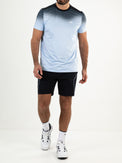 BENICO Powder Blue - Man tee - Tenniskleding - Blauw