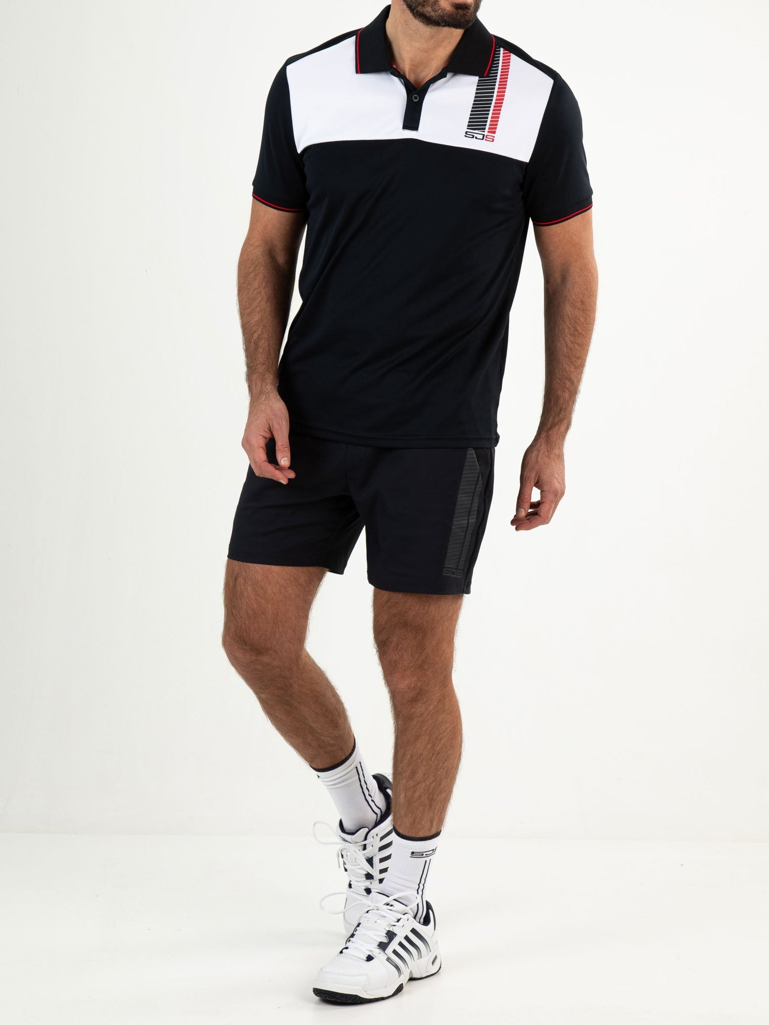 CISCO Dark Blue - Man polo - Tenniskleding - Blauw