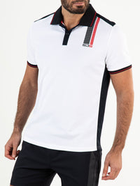 CISCO Real White - Man polo - Tenniskleding - Wit