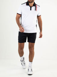 CISCO Real White - Man polo - Tenniskleding - Wit