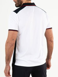 CISCO Real White - Man polo - Tenniskleding - Wit