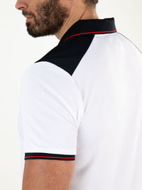 CISCO Real White - Man polo - Tenniskleding - Wit