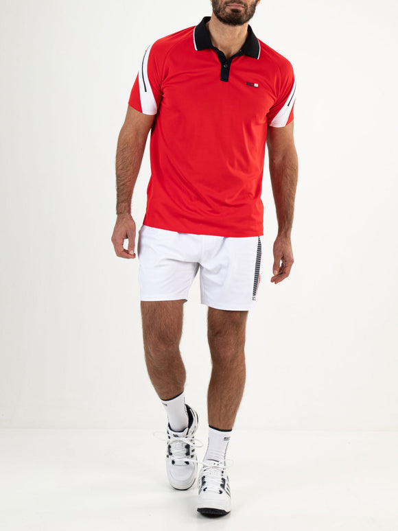 CLIFFORT Formula One - Man polo - Tenniskleding - Rood