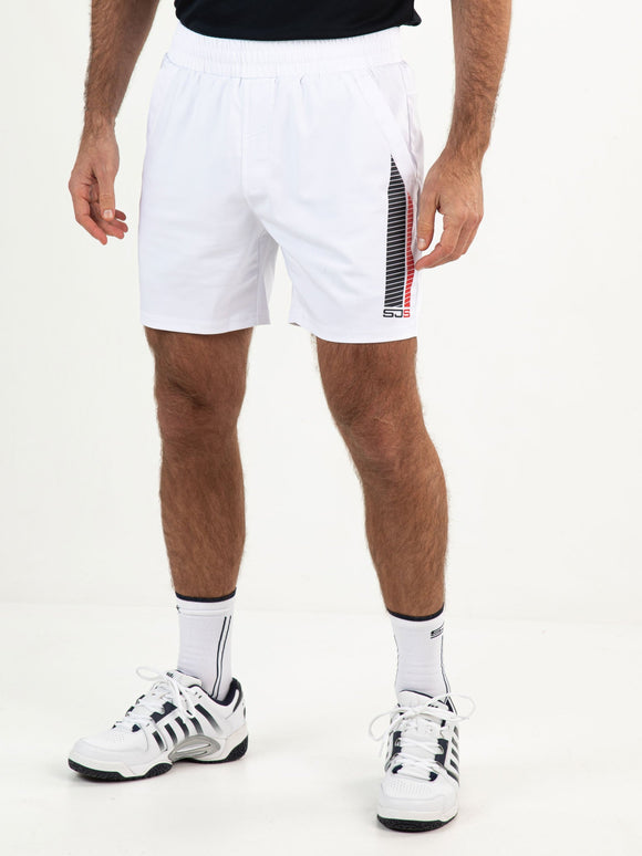 EJAY Real White - Man shorts - Tenniskleding - Wit