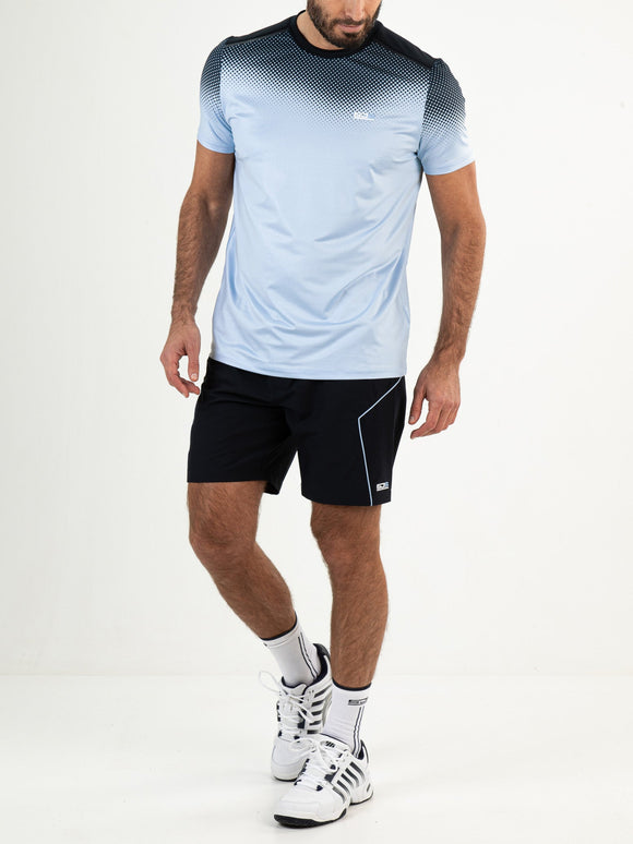 EKRON Dark Blue - Mens short - Tenniskleding - Blauw
