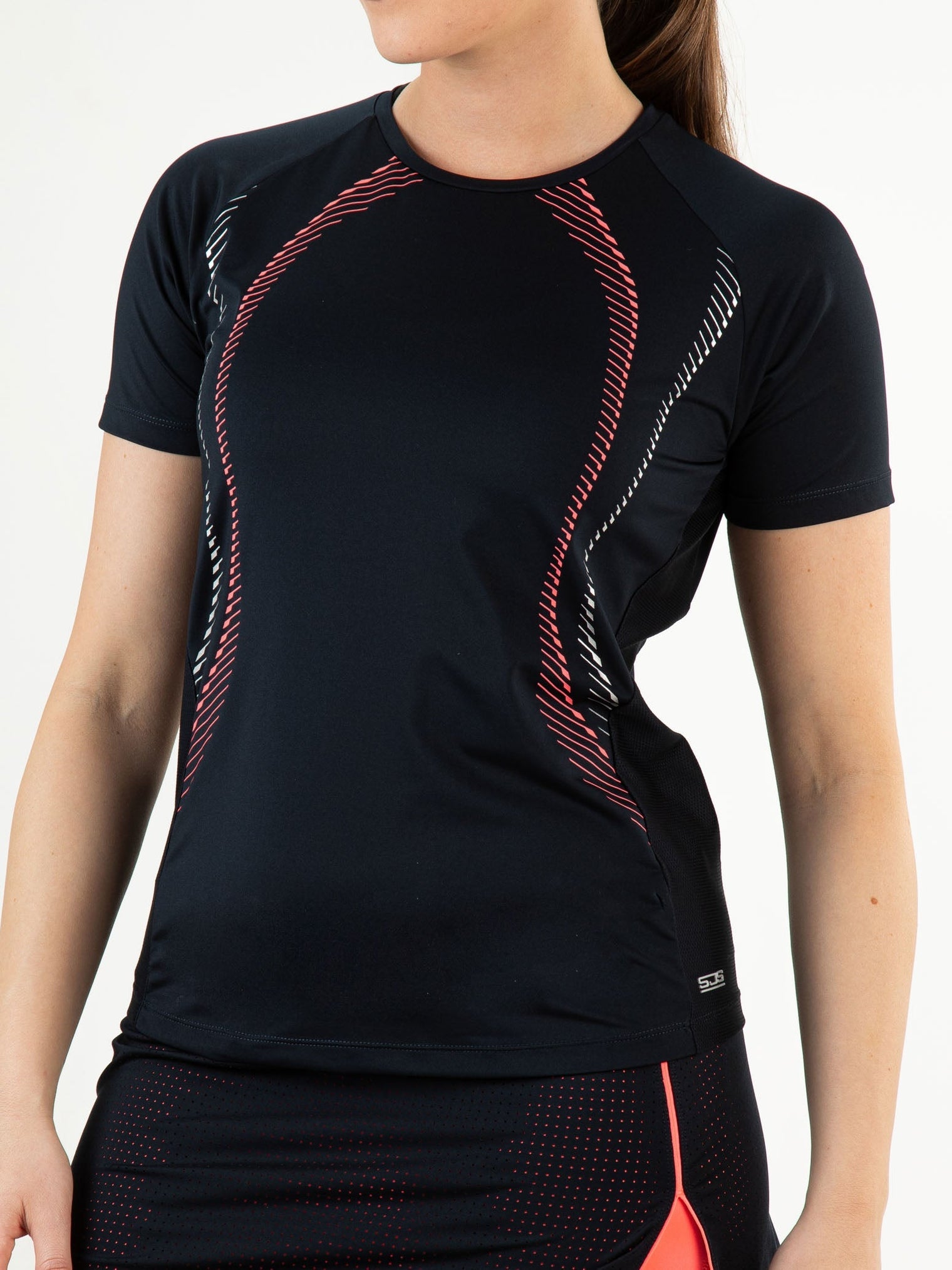 HESTER Dark Blue - Lady Tee - Tenniskleding - Blauw