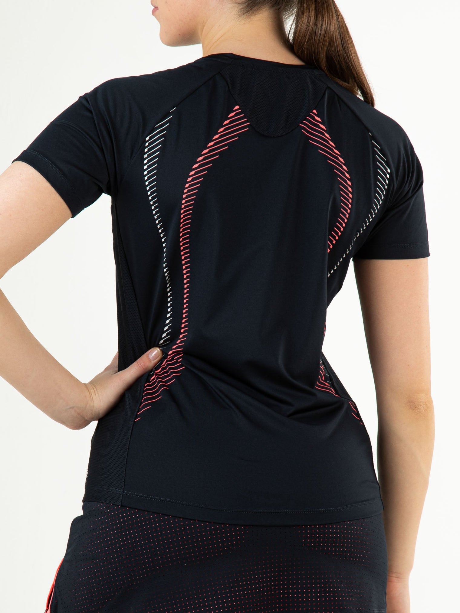 HESTER Dark Blue - Lady Tee - Tenniskleding - Blauw