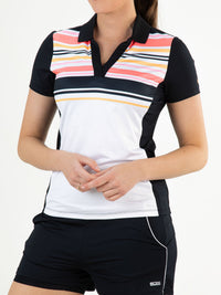 HILOU Dark Blue - Lady Polo - Tenniskleding - Blauw