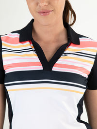 HILOU Dark Blue - Lady Polo - Tenniskleding - Blauw