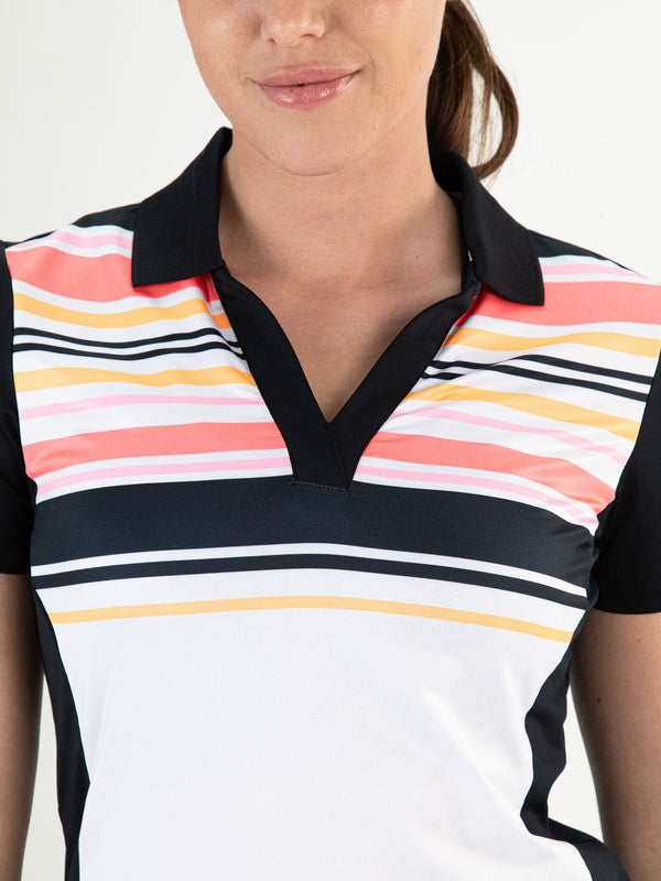 HILOU Dark Blue - Lady Polo - Tenniskleding - Blauw
