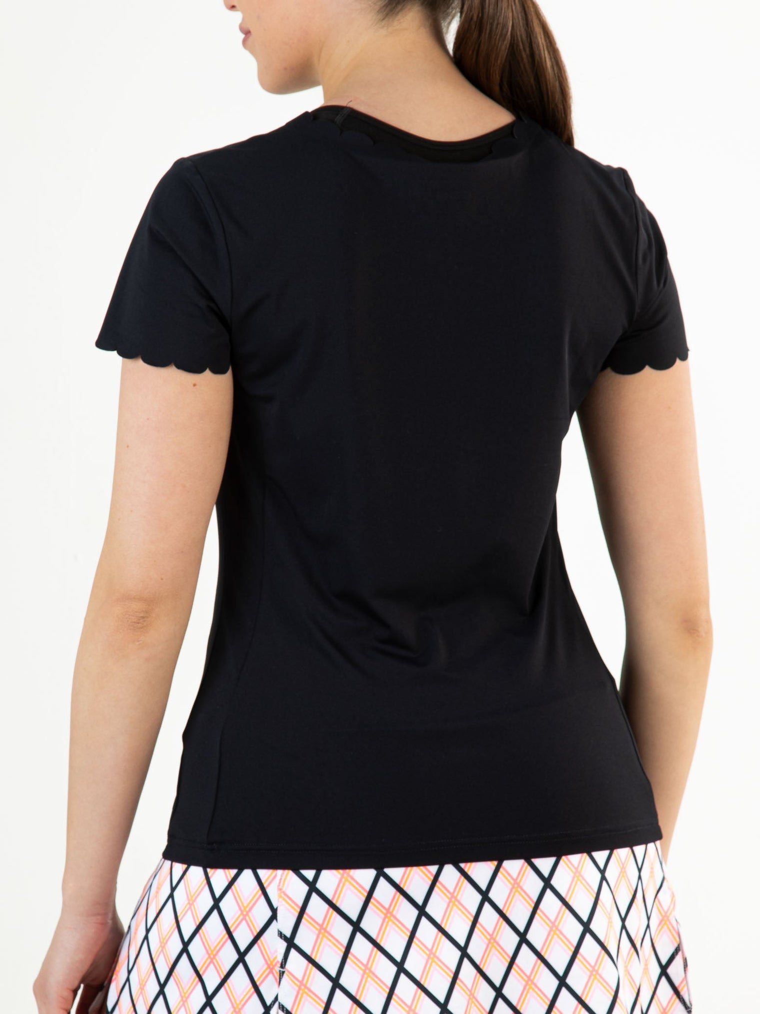 IMKE Dark Blue - Lady tee - Tenniskleding - Blauw