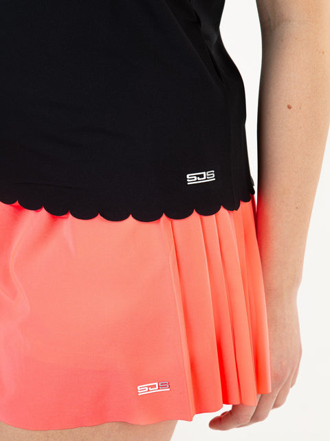 JESS Dark Blue - Lady sleeveless top - Tenniskleding - Blauw