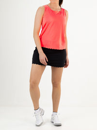 JESS Flame Coral - Lady sleeveless top - Tenniskleding - Roze