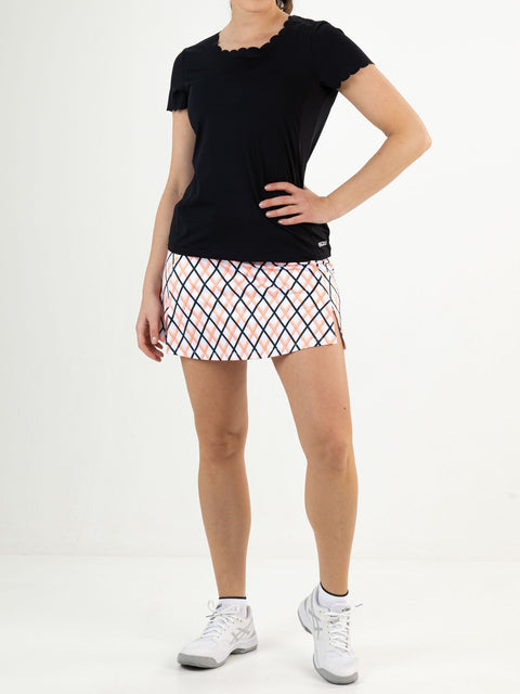 LILLYIAN Real White Multi Color - Lady Skirt - Tenniskleding - Wit