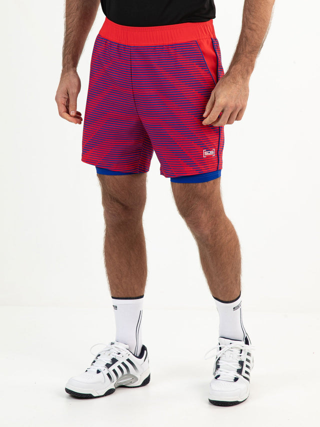 LONAN Formula One - Mens short - Padelkleding - Rood