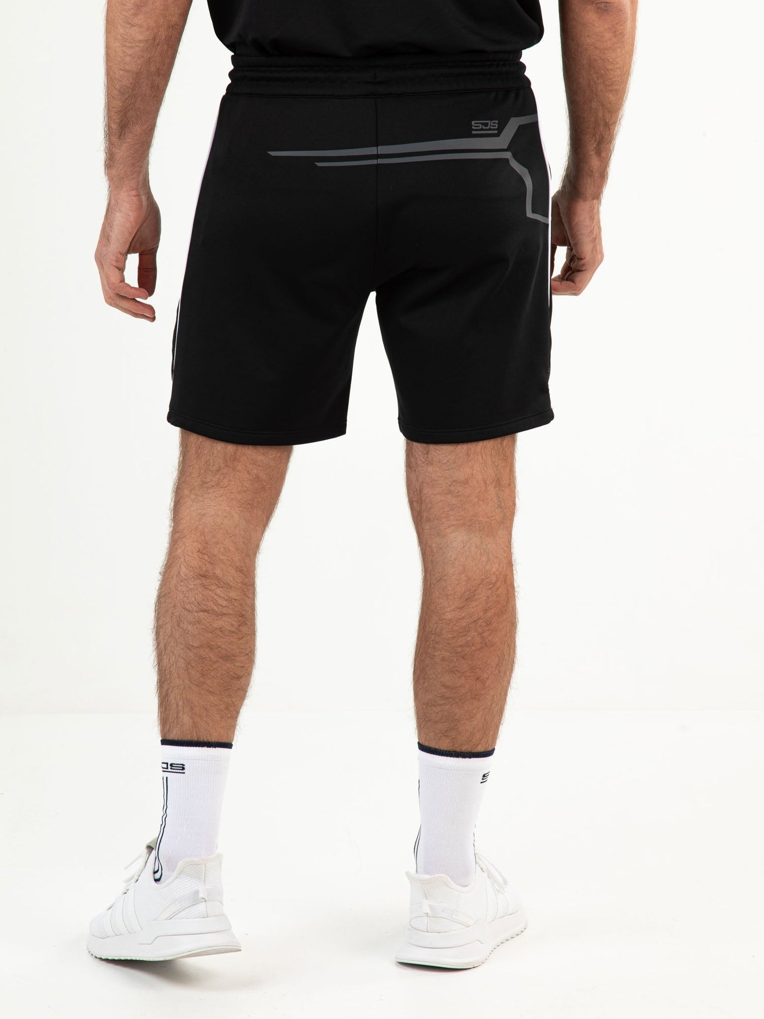 LOWE Black - Mens short - Fitnesskleding - Zwart