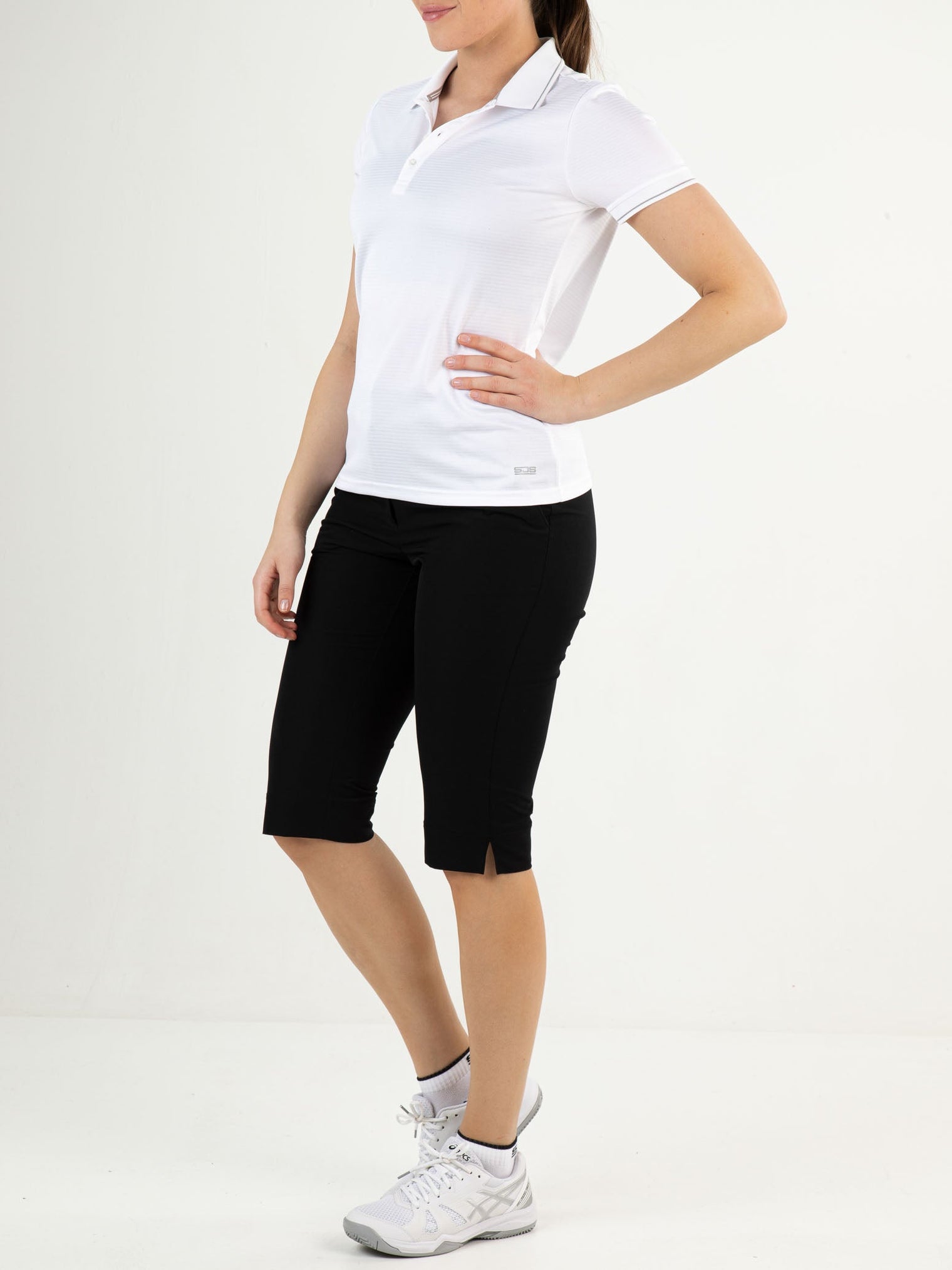 MATCH Black - Lady capri - Tenniskleding - Zwart