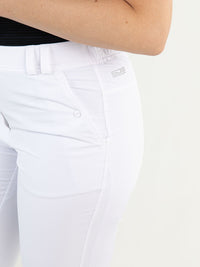 MATCH Real White - Lady capri - Tenniskleding - Wit