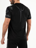 MELBOURNE Black - Man Tee - Fitnesskleding - Zwart