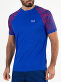 MOSLEY Blue Neon - Mens tee - Padelkleding - Blauw
