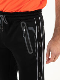 NICK Black - Man pants - Fitnesskleding - Zwart