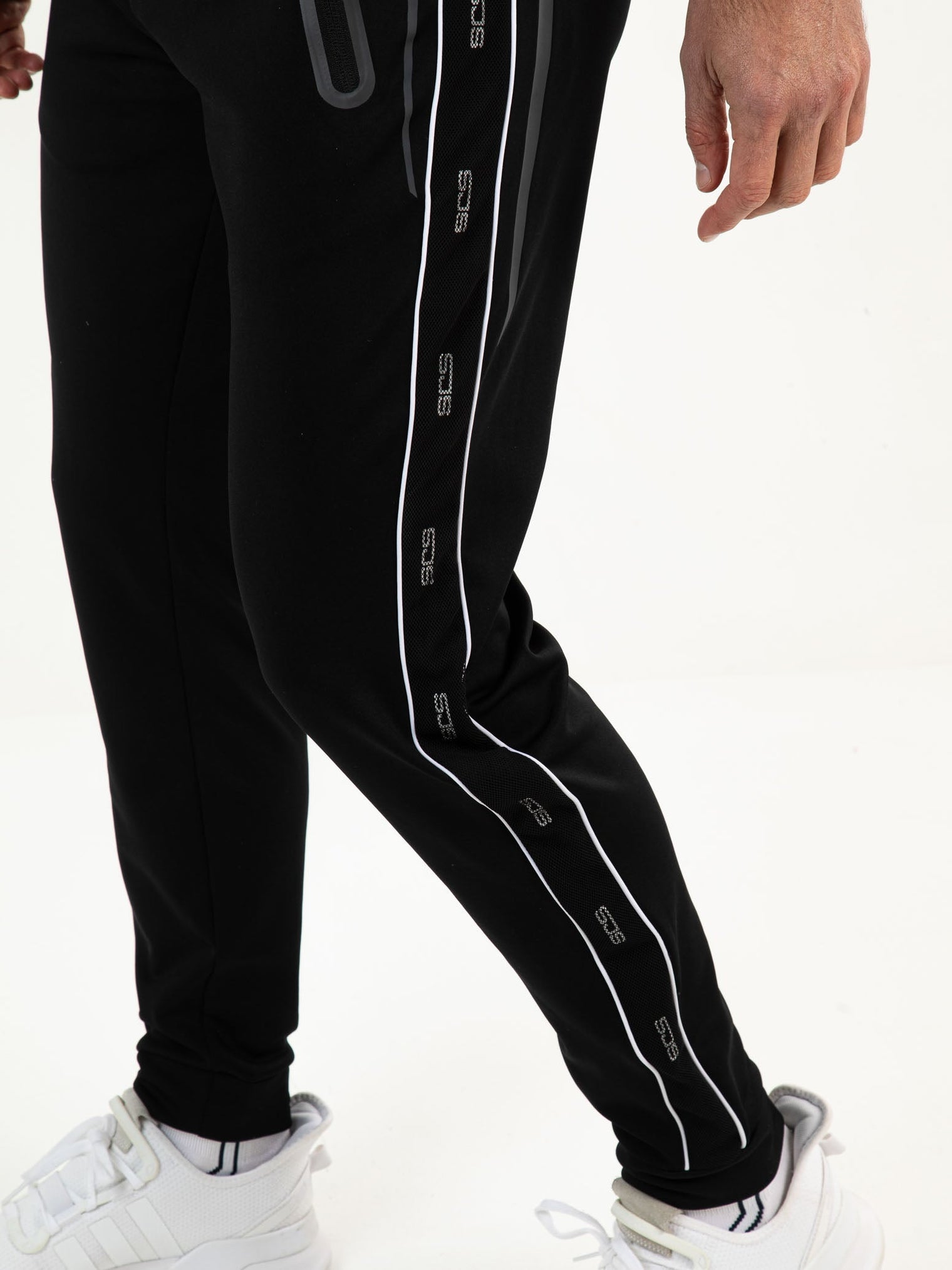 NICK Black - Man pants - Fitnesskleding - Zwart