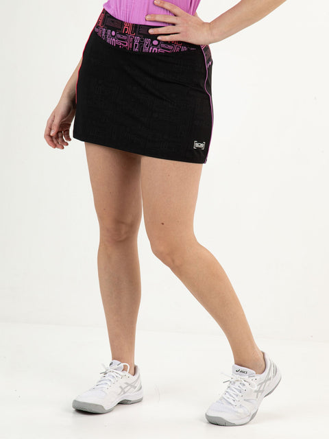 OFFRA Black - Lady Skort - Padelkleding - Zwart