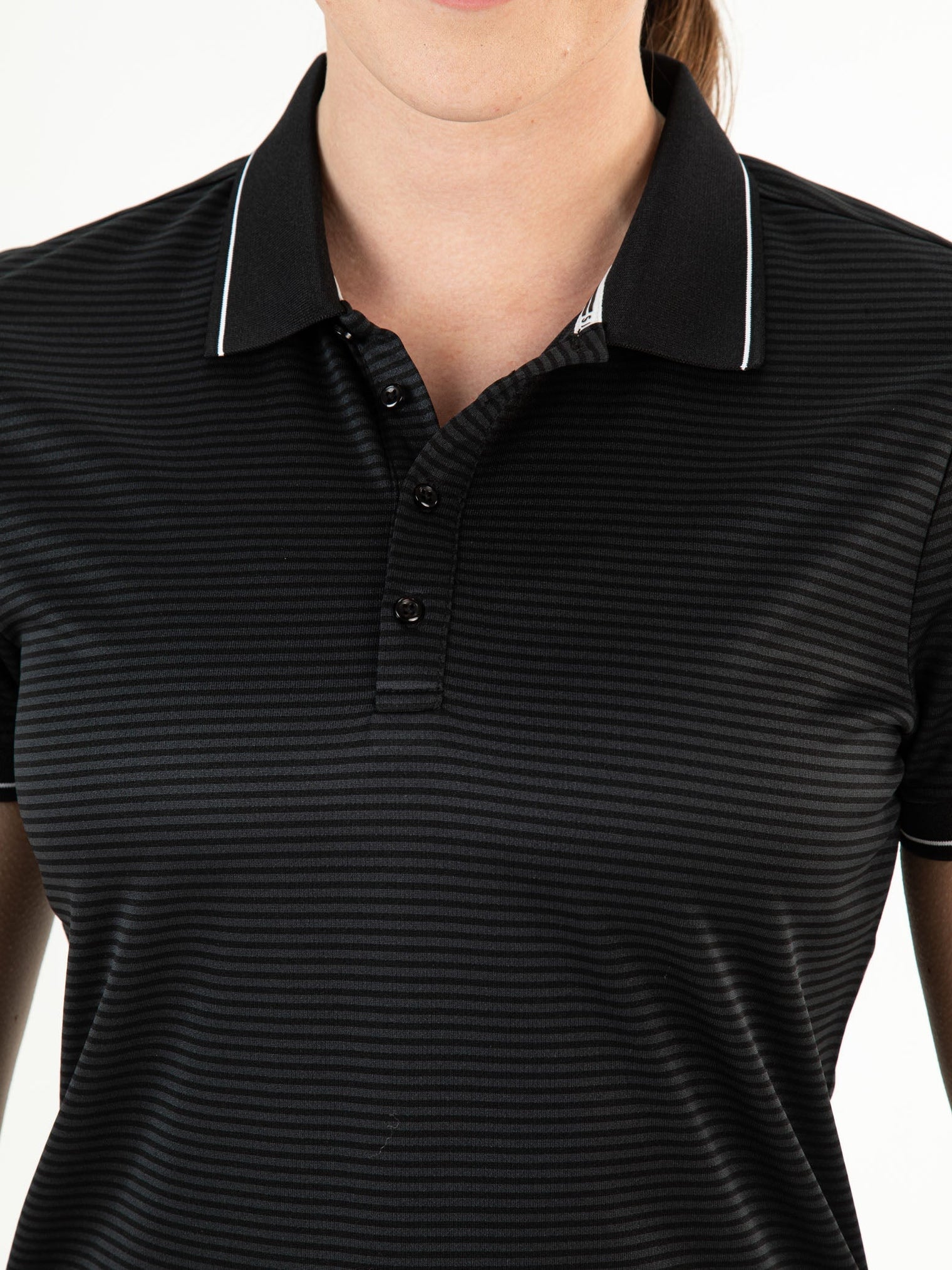 PERTH Black - Lady polo - Tenniskleding - Zwart