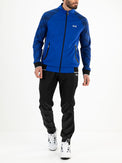 PLUTO Blue Neon - Mens trackjacket - Padelkleding - Blauw