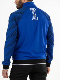 PLUTO Blue Neon - Mens trackjacket - Padelkleding - Blauw