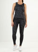 UNICA Black - Lady sleeveless top - Fitnesskleding - Zwart