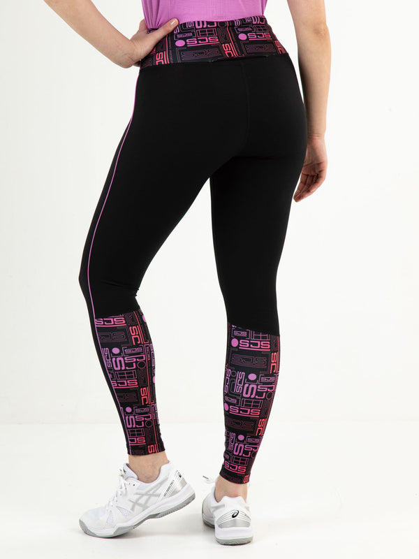 YVA Black - Lady tights - Padelkleding - Zwart