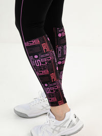 YVA Black - Lady tights - Padelkleding - Zwart